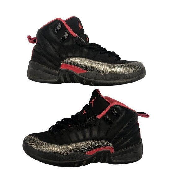 RARE 2012 Air Jordan 12 Retro Black Siren Red Size 8 - Picture 5 of 14